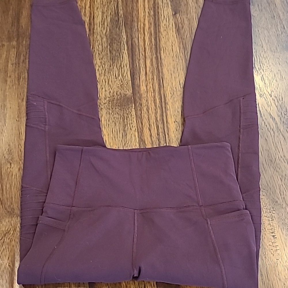 Athleta inclination moto tight size meduim